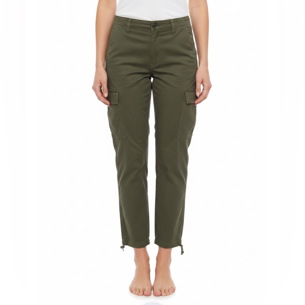 Olive Green Cargo Pants